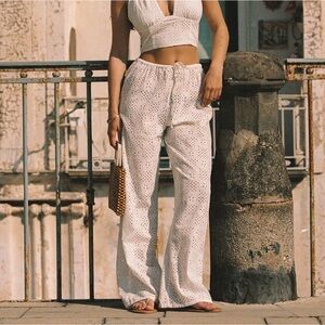 L*space Lily Pant (Eyelet Cream - size S)